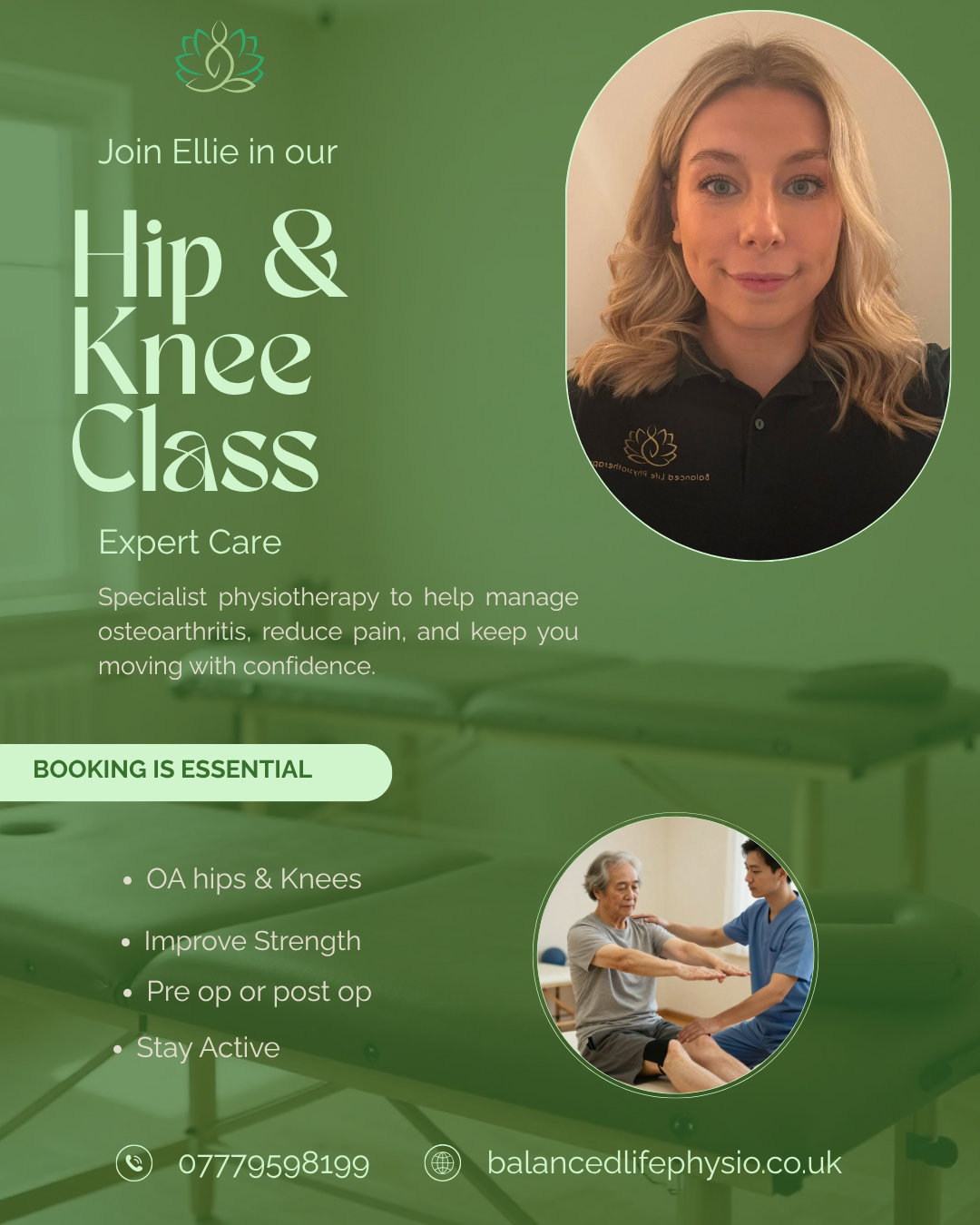 hip and knee class skipton